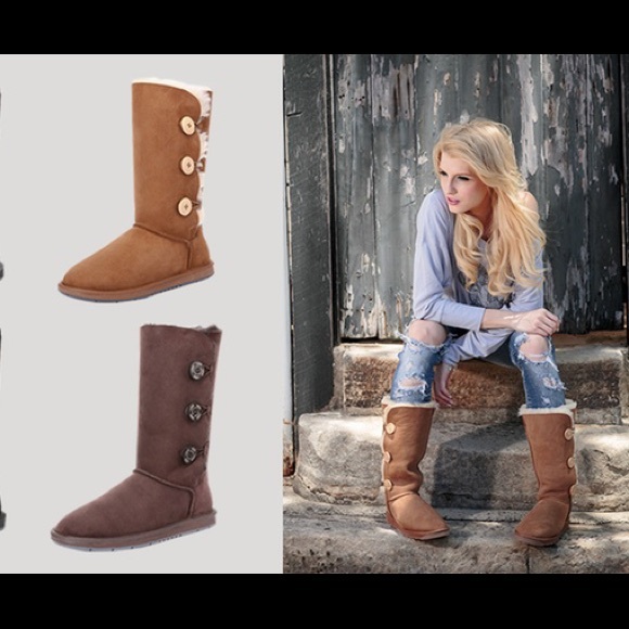 ugg women's bailey button triplet ii winter boot